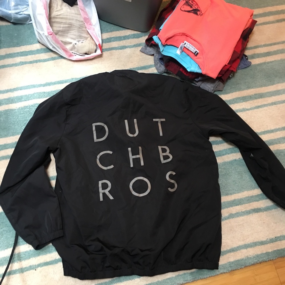 Dutch Bros wind breaker